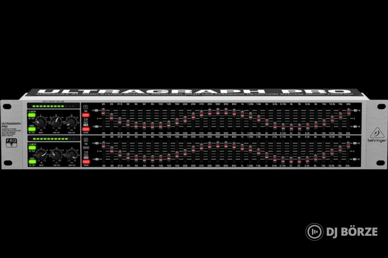 Behringer FBQ3102HD Ultragraph Pro 31-sávos sztereó grafikus ekvalizátor