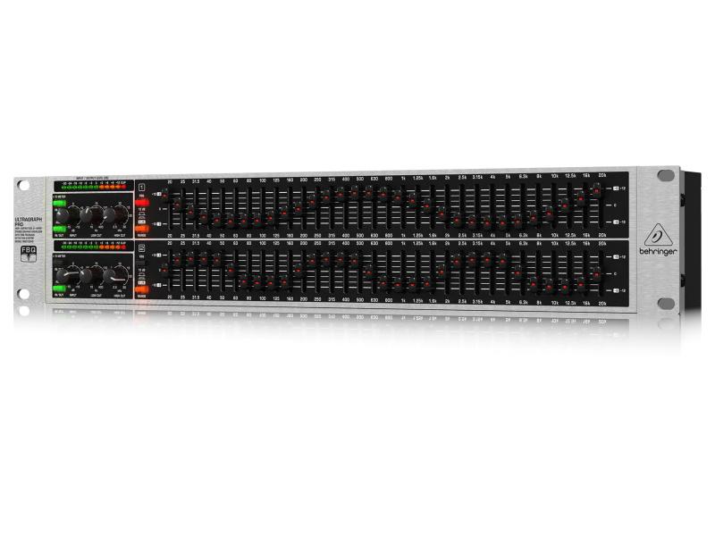 Behringer FBQ3102HD Ultragraph Pro 31-sávos sztereó grafikus ekvalizátor