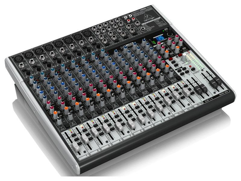 Behringer XENYX X2222USB 22-csatornás keverő USB audio interfésszel