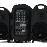 Behringer Europort PPA2000BT 2000 W-os hordozható PA rendszer Bluetooth-szal