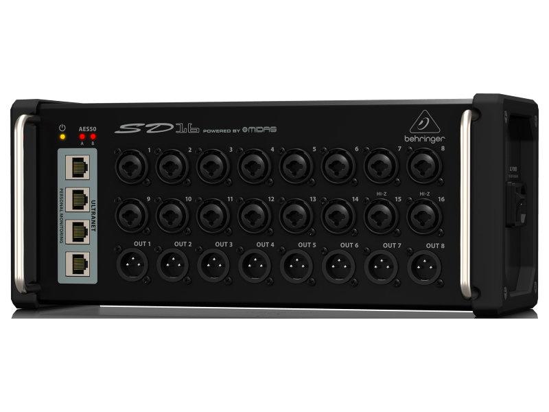 Behringer SD8 Digital Snake I/O Stage Box 8 MIDAS előerősítővel
