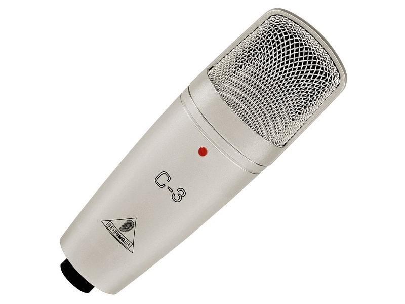 Behringer C-3 kétmembrános kondenzátor stúdiómikrofon