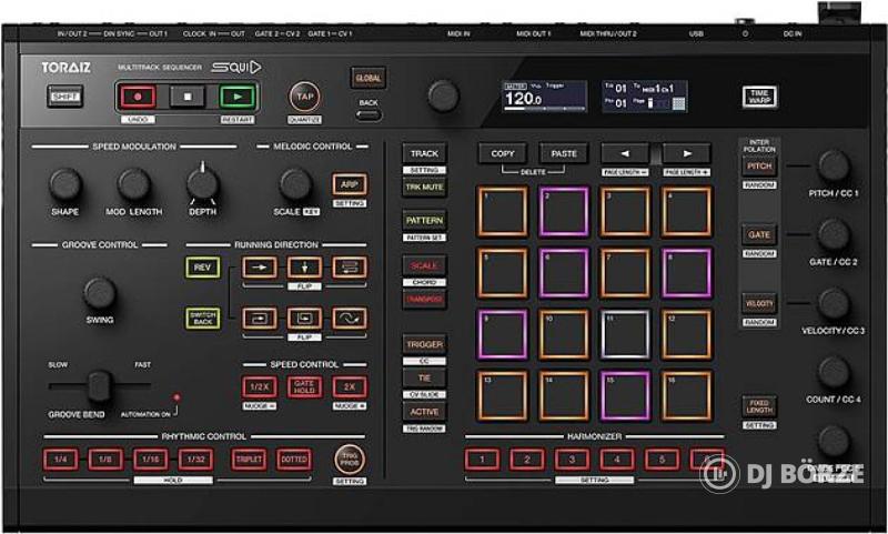 Pioneer DJ TORAIZ SQUID multitrack szekvenszer