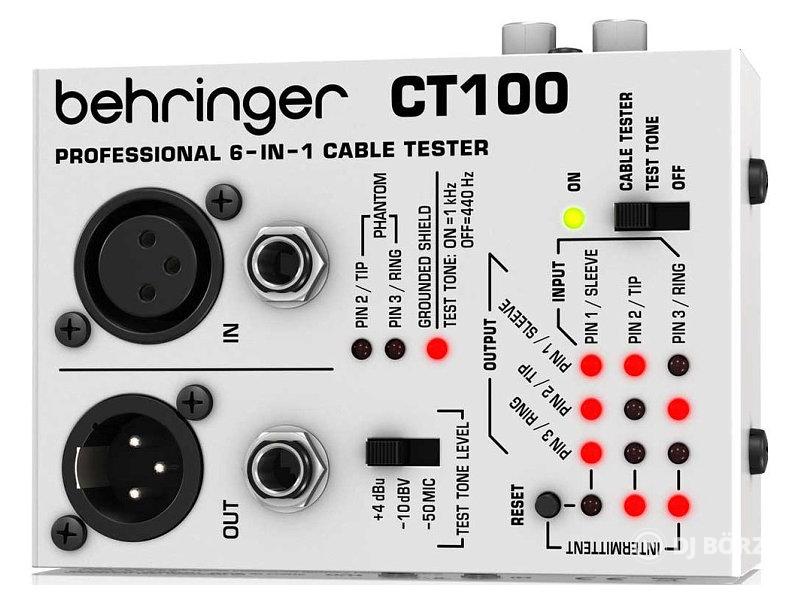 Behringer CT100 univerzális kábeltesztelő