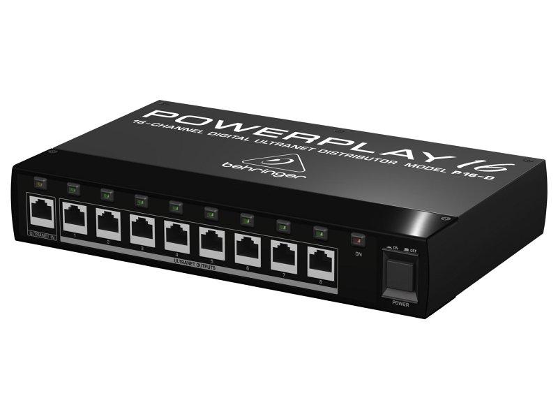 Behringer Powerplay P16-D 16-csatornás ULTRANET elosztó