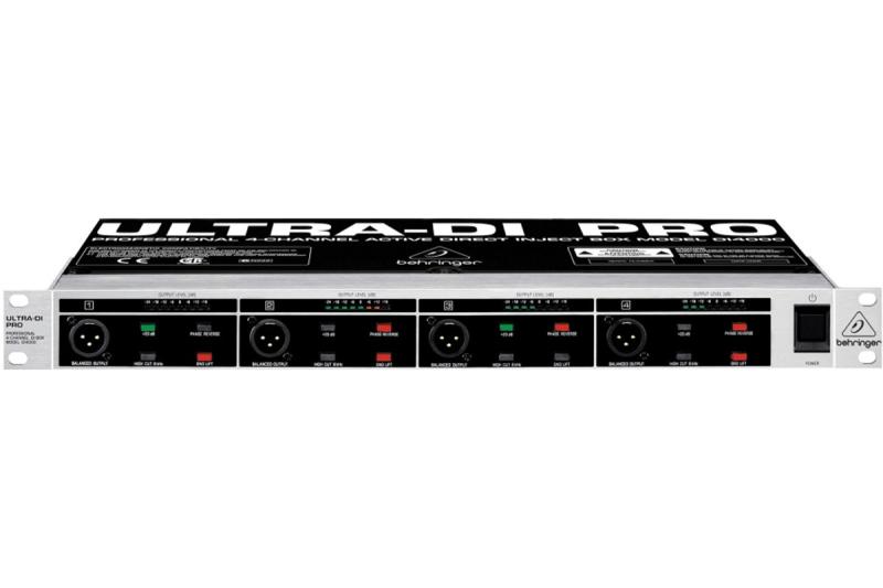 Behringer Ultra-DI Pro DI4000 4 csatornás aktív DI-box