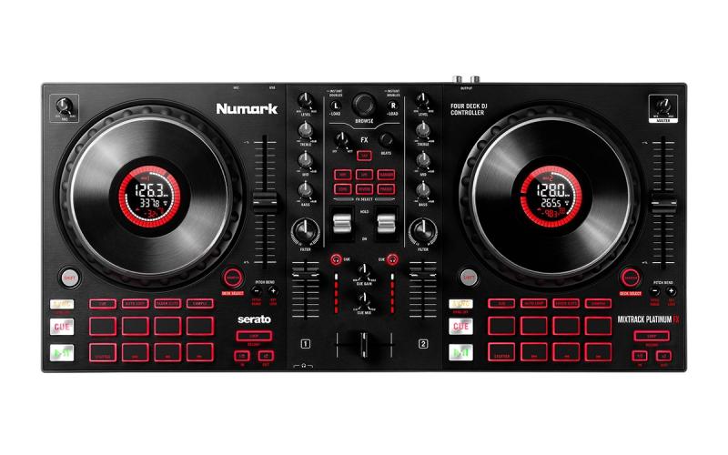 Numark Mixtrack Platinum FX 4-deck DJ kontroller