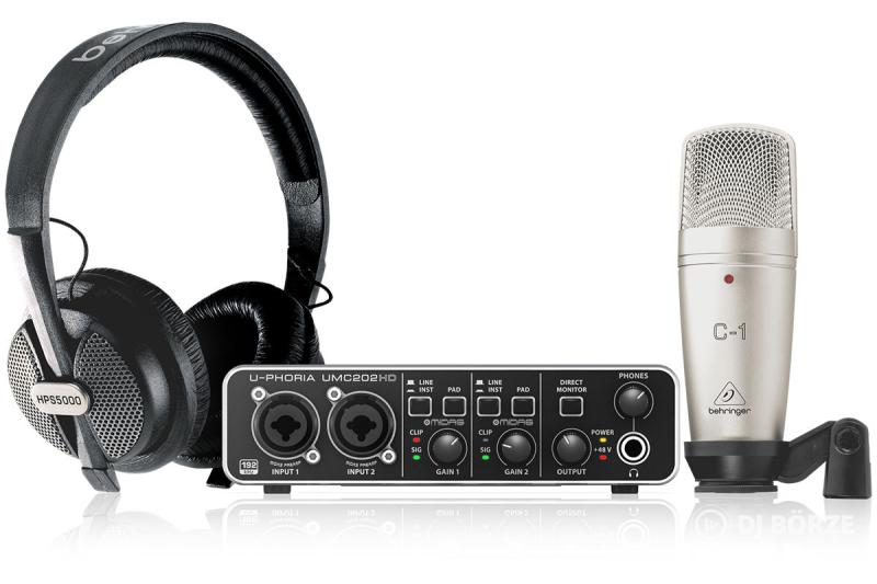 Behringer U-Phoria Studio Pro csomag