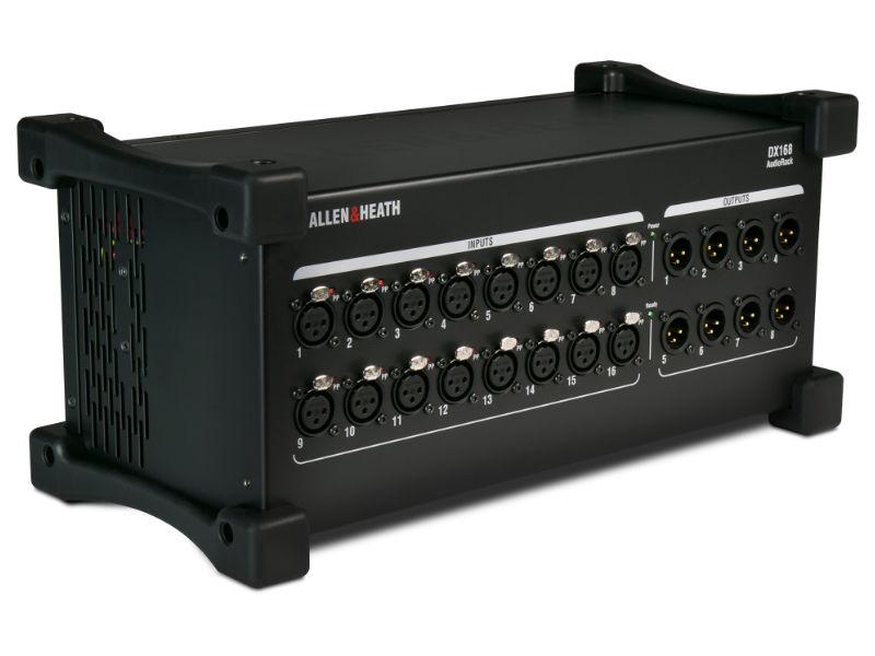 Allen & Heath DX168 hordozható stage box bővítő egység