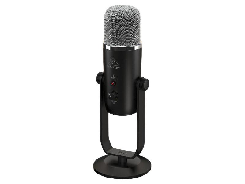 Behringer BigFoot USB kondenzátor mikrofon váltható karakterisztikával