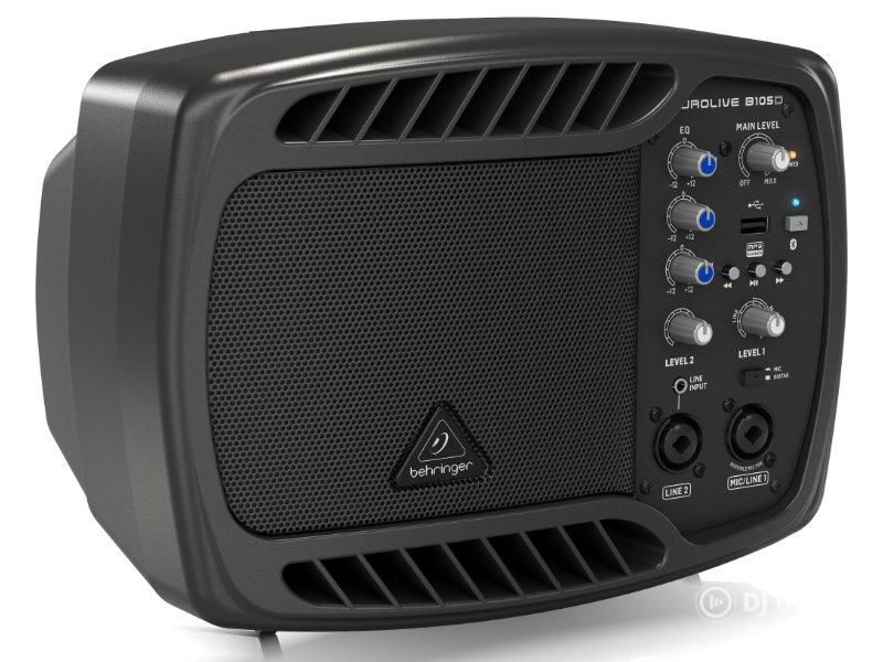 Behringer B105D 50W Aktív Hordozható Hangfal Bluetooth-szal és USB/MP3-mal