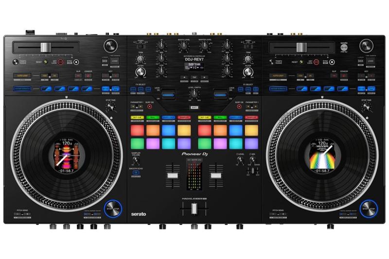 Pioneer DJ DDJ-REV7 2 csatornás DJ kontroller Serato DJ Pro-hoz