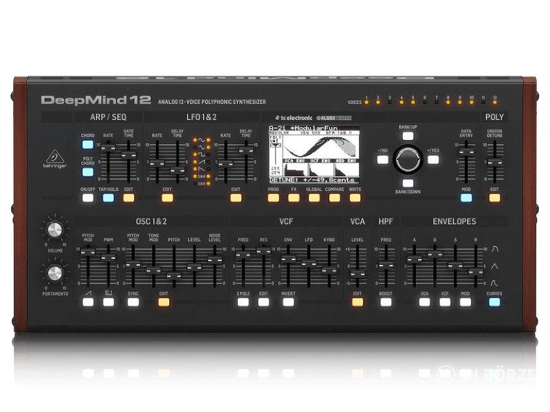 Behringer DeepMind 12D 12 hangos analóg szintetizátor