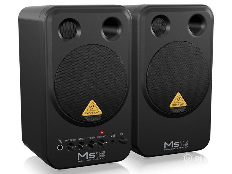 Behringer MS16 aktív stúdió monitor hangfalpár
