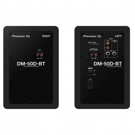 Pioneer DJ DM-50D-BT aktív monitor hangfalpár – fekete