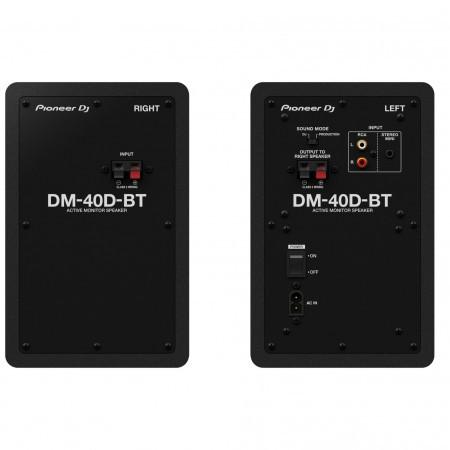 Pioneer DJ DM-40D-BT aktív monitor hangfalpár – fekete
