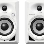 Pioneer DJ DM-40D-BT aktív monitor hangfalpár – fehér