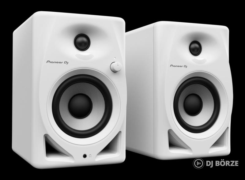 Pioneer DJ DM-40D-BT aktív monitor hangfalpár – fehér