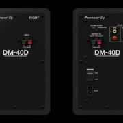 Pioneer DJ DM-40D aktív monitor hangfalpár – fehér