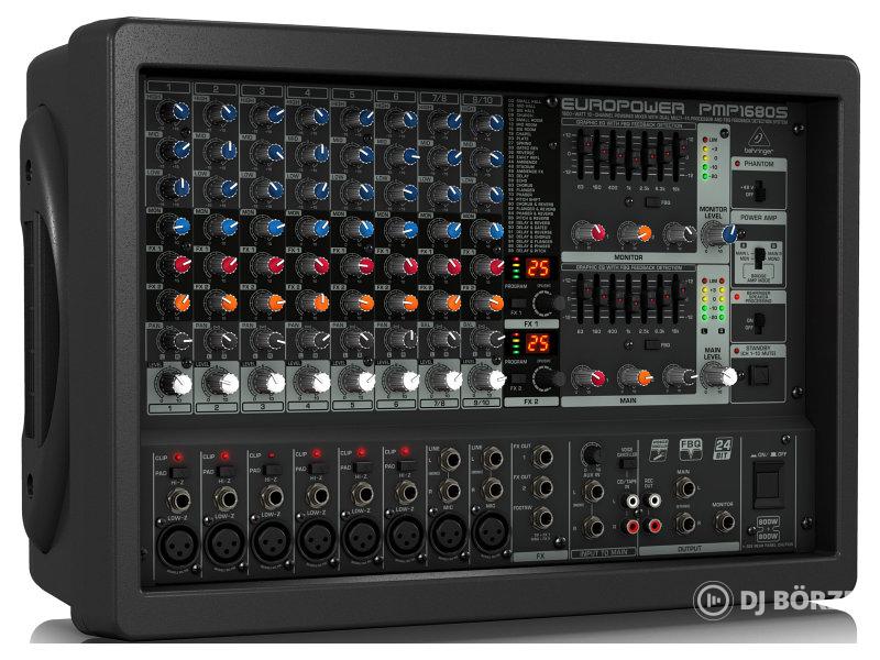 Behringer Europower PMP1680S 20-csatornás 2x800W keverőerősítő