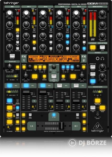 Behringer DDM4000 5-csatornás digitális DJ keverő
