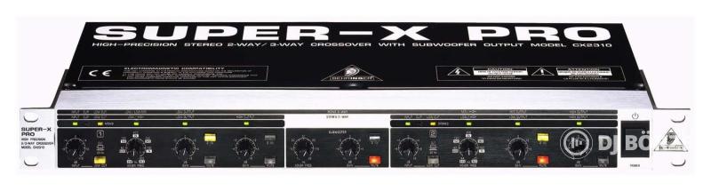 Behringer Super-X Pro CX2310 V2 sztereó crossover