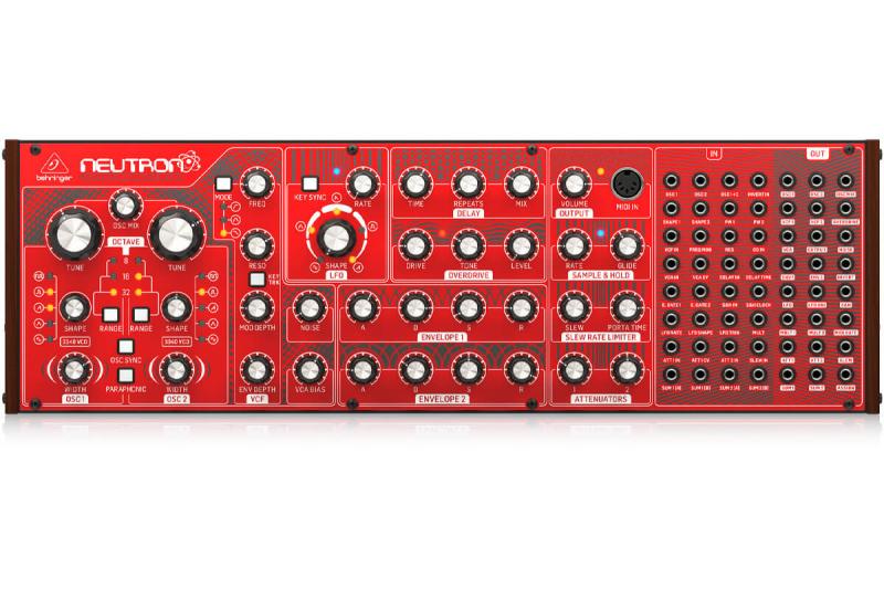 Behringer NEUTRON parafónikus félmoduláris analóg szintetizátor