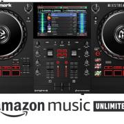 Numark Mixstream Pro+ standalone DJ kontroller Wi-Fi streaminggel