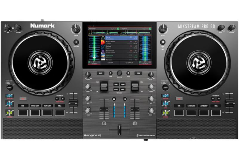 Numark Mixstream Pro Go standalone hordozható DJ kontroller