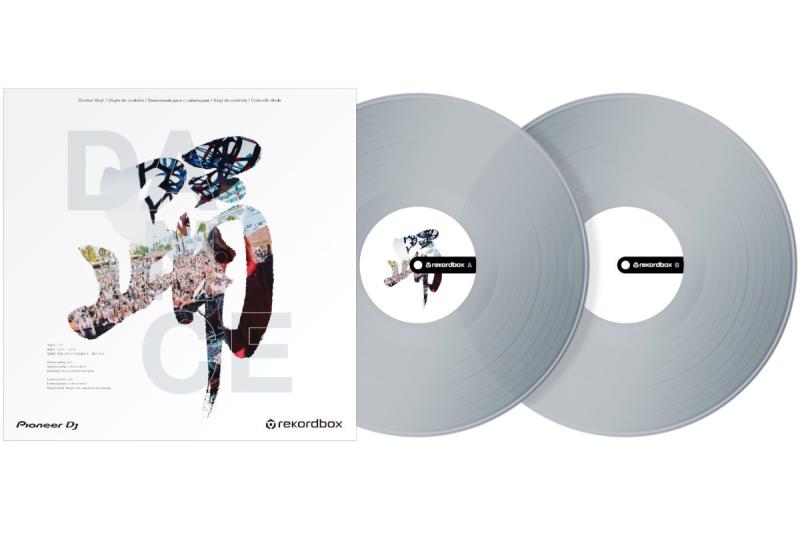 Pioneer DJ RB-VD2-CL rekordbox DVS kontrolllemez, átlátszó (2 db)