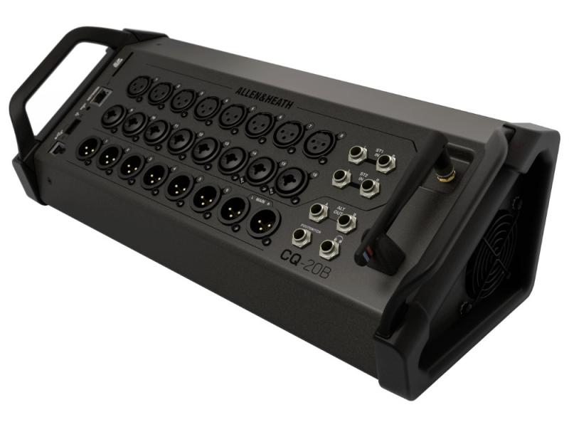 Allen & Heath CQ-20B ultrakompakt digitális keverőpult applikáció-vezérléssel