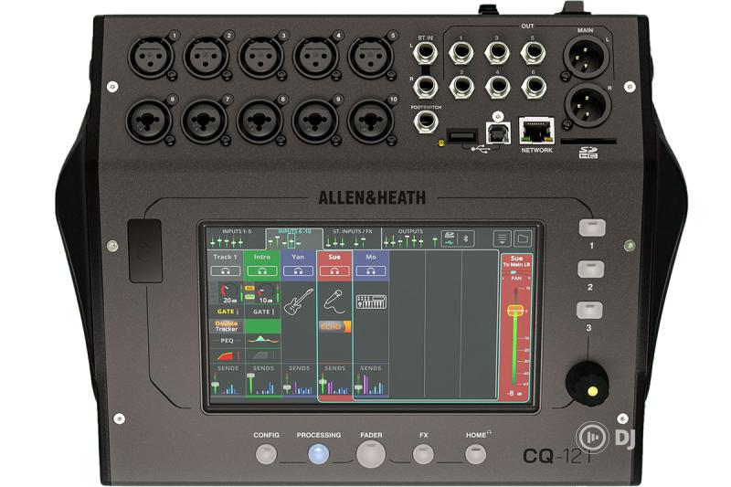 Allen & Heath CQ-12T Digitális Keverőpult