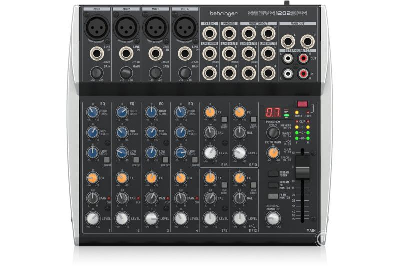 Behringer XENYX 1202SFX Analóg Keverő