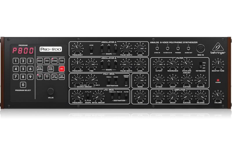 Behringer PRO-800 analóg 8-hangú polifonikus szintetizátor
