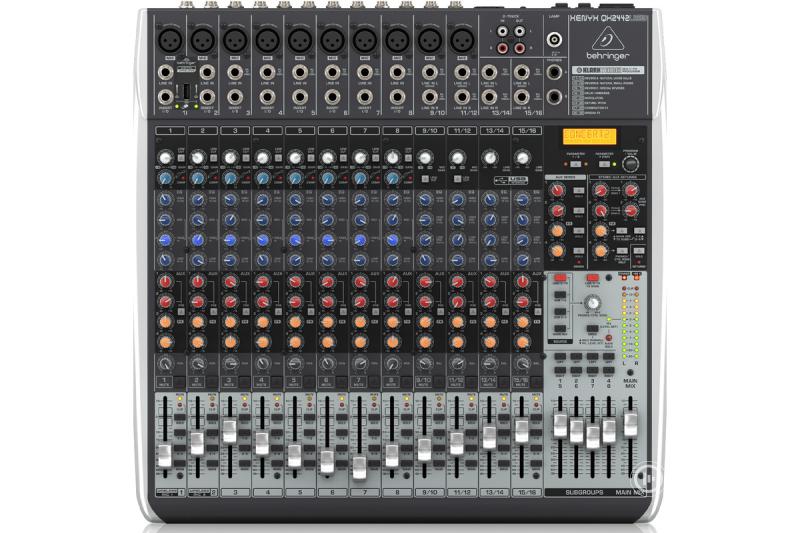 Behringer XENYX QX2442USB analóg keverőpult USB-vel