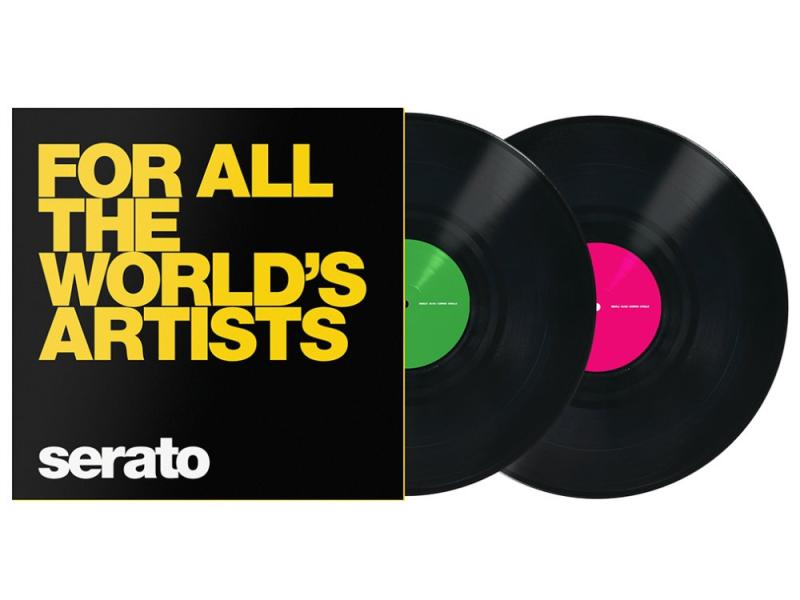 Serato Manifesto Control Vinyl - 2x10" Black BOM