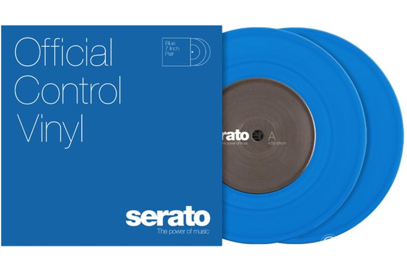 Serato Standard Control Vinyl 2x7" Kék