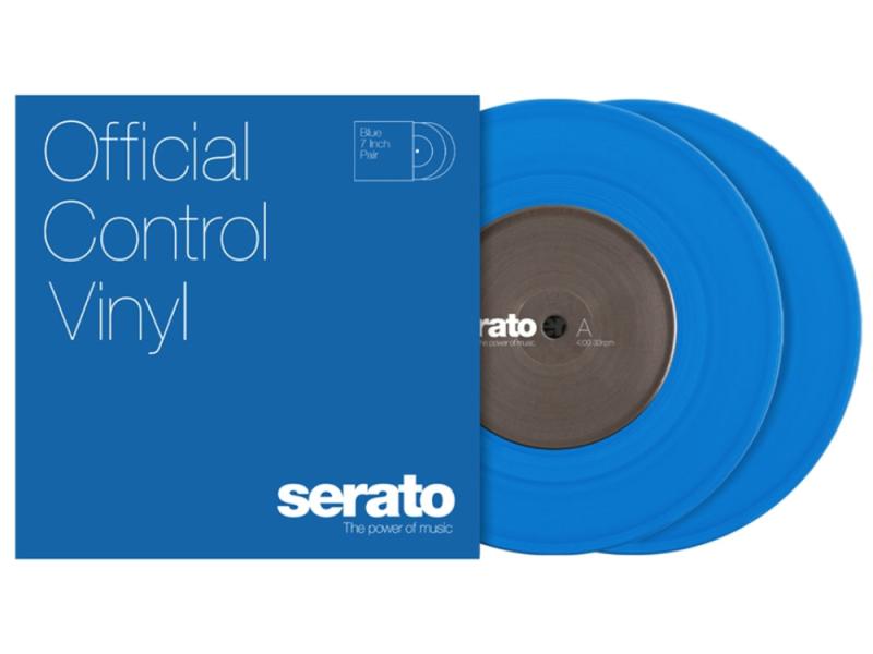 Serato Standard Control Vinyl 2x7" Kék