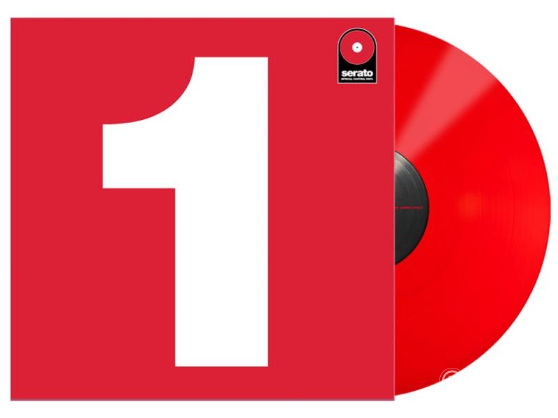 Serato Standard Control Vinyl 1x12" Piros