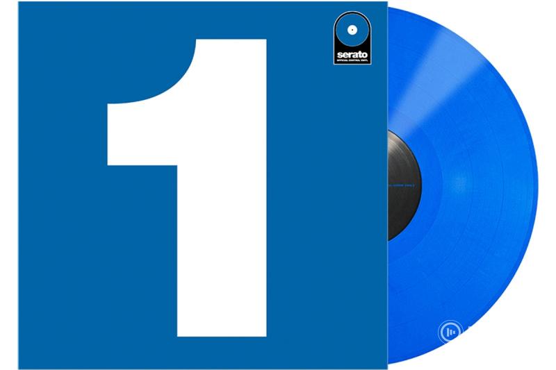 Serato Standard Control Vinyl 1x12" Kék