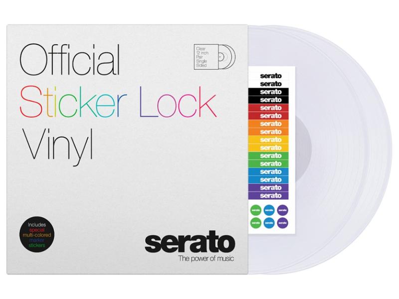 Serato Sticker Lock Control Vinyl 2x12"