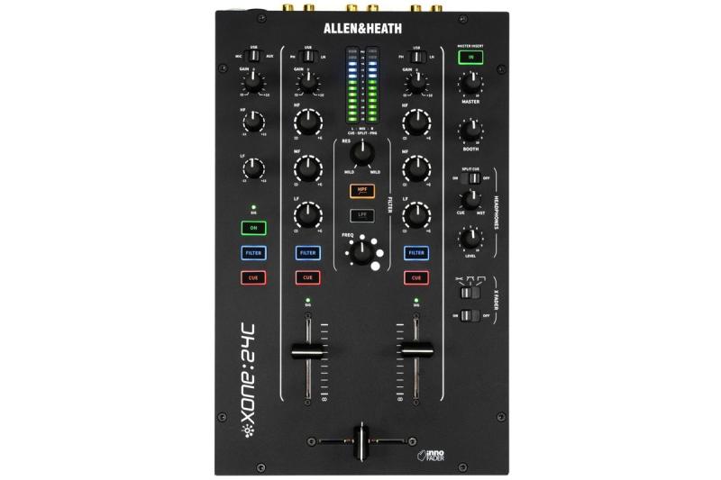 Allen & Heath Xone:24C analóg DJ keverő beépített USB-C hangkártyával