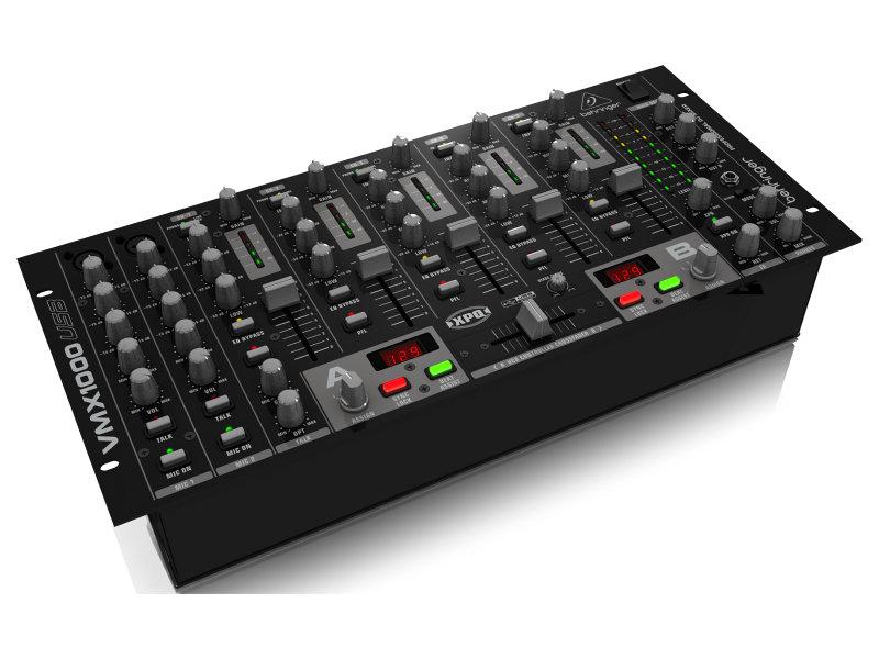 Behringer VMX1000USB Pro DJ keverő USB interfésszel