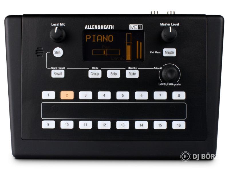 Allen & Heath ME-1 40 csatornás személyi monitor keverő