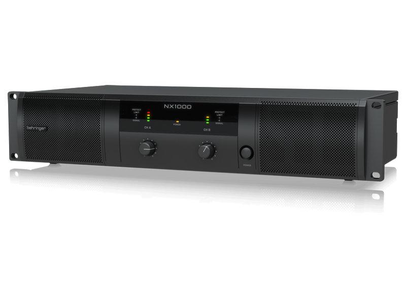Behringer NX1000 kétcsatornás D-osztályú végfok