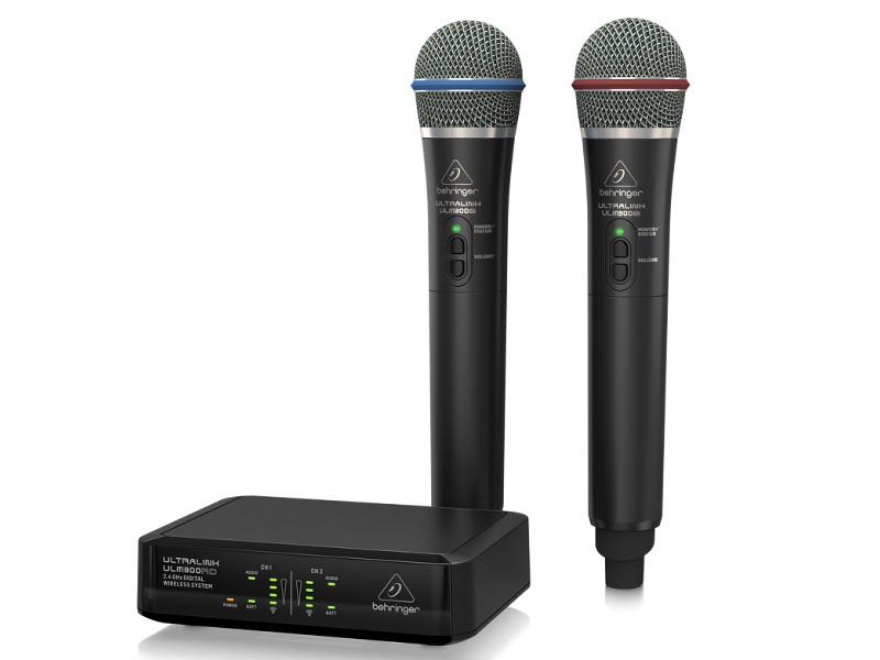 Behringer ULM302MIC digitális vezeték nélküli dupla mikrofon szett