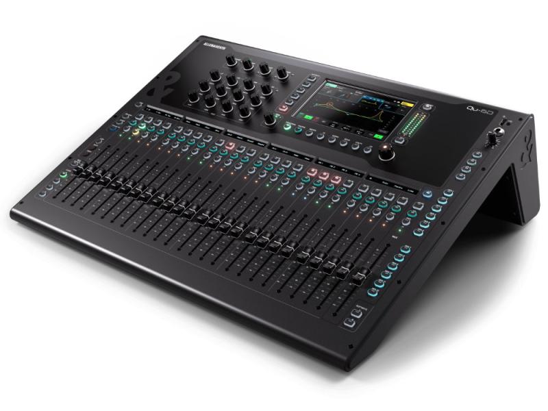 Allen & Heath Qu-6D digitális keverőpult Dante hálózati interfésszel