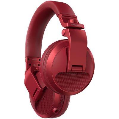 Pioneer DJ HDJ-X5BT-R Bluetooth DJ fejhallgató (piros)