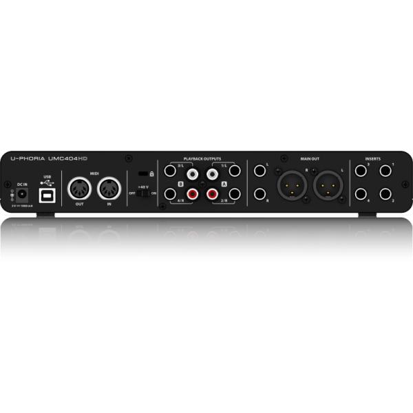 Behringer U-PHORIA UMC404HD USB audió interfész