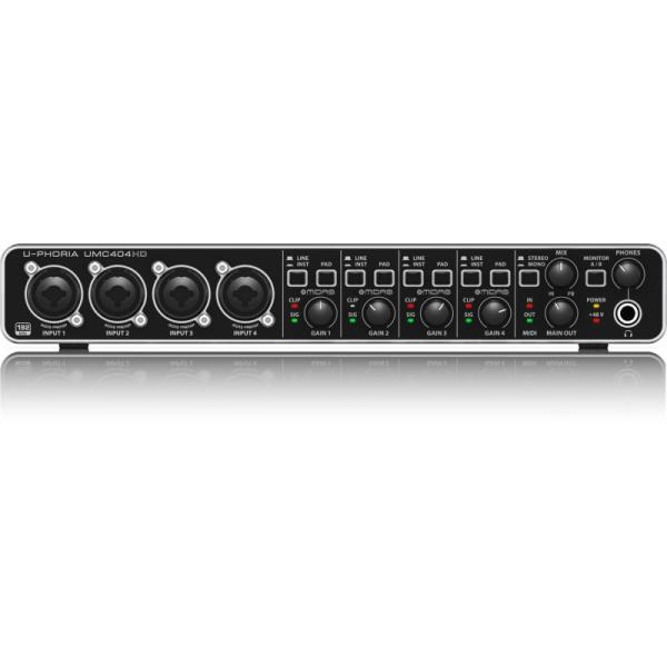 Behringer U-PHORIA UMC404HD USB audió interfész